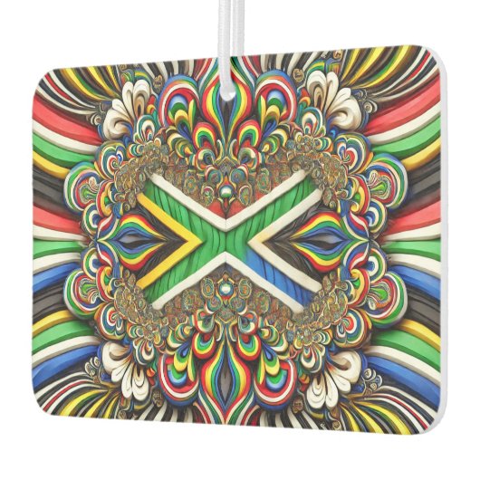 Auto Luchtverfrissers met Zuid-Afrika Kleuren Ontw (Links)