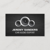 Auto luidsprekers visitekaartje (Voorkant)