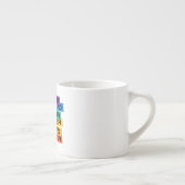 Auto Magnet. LGBT+Pride. Queer. Espresso Kop (Rechts)