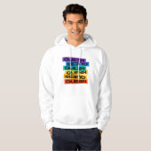 Auto Magnet. LGBT+Pride. Queer. Hoodie (Voorkant volledig)