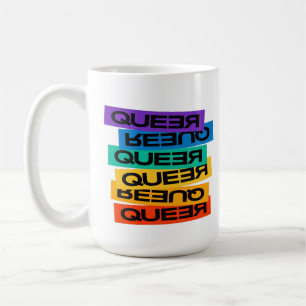 Auto Magnet. LGBT+Pride. Queer. Koffiemok