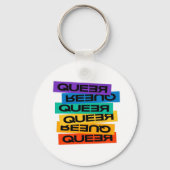 Auto Magnet. LGBT+Pride. Queer. Sleutelhanger (Voorkant)