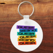 Auto Magnet. LGBT+Pride. Queer. Sleutelhanger (Voorkant)