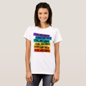 Auto Magnet. LGBT+Pride. Queer. T-shirt (Voorkant volledig)