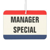 Auto Manager Special Promo Signaal Luchtverfrisser (Voorkant)