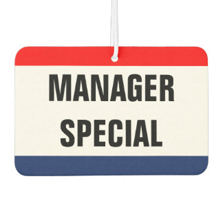 Auto Manager Special Promo Signaal  Luchtverfrisser