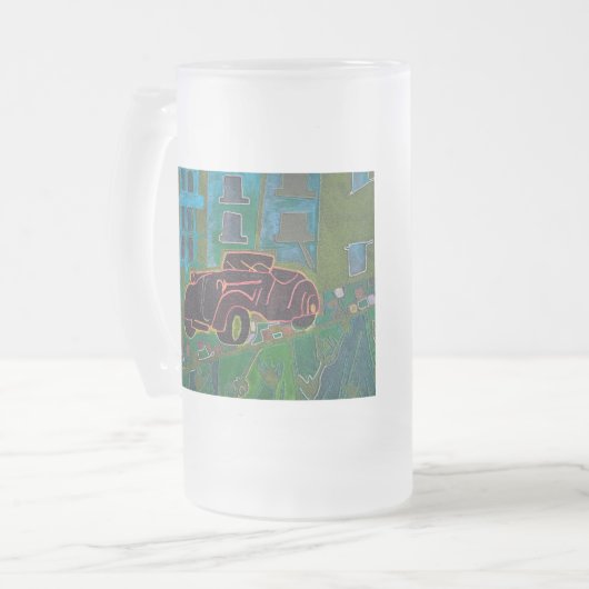 Auto Matglas Bierpul (Voorkant links)