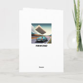 Auto Matras Grappige Redneck Joke Verjaardag Kaart (Achterkant)