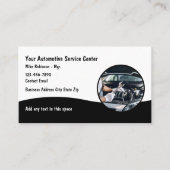 Auto Mechanic Automobile Repair Visitekaartjes (Voorkant)