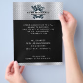 Auto Mechanic Automotive Repair Service  Flyer (Hand)