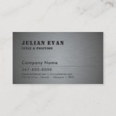 Auto Mechanic Automotive Reparatie Service Metaal Visitekaartje (Achterkant)