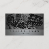 Auto Mechanic Automotive Reparatie Service Metaal Visitekaartje (Voorkant)