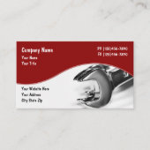 Auto Mechanic Automotive Thema Visitekaartje (Voorkant)
