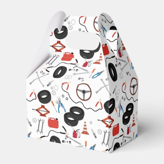 Auto Mechanic Automotive Tools Bedankdoosjes (Achterkant)