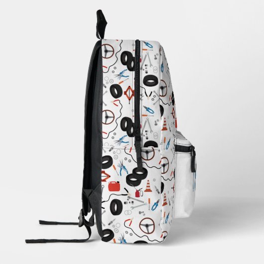 Auto Mechanic Automotive Tools Boy Bedrukte Rugzak (Links)