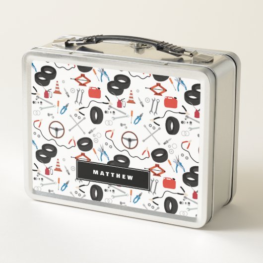 Auto Mechanic Automotive Tools Boy Kinder (Achterkant)