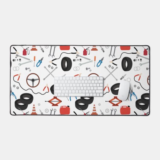 Auto Mechanic Automotive Tools Bureaumat (Keyboard & Muis)