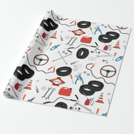 Auto Mechanic Automotive Tools Cadeaupapier