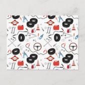 Auto Mechanic Automotive Tools Feestdagenkaart (Voorkant)