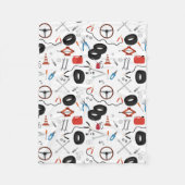 Auto Mechanic Automotive Tools Fleece Deken (Voorkant)