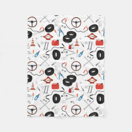 Auto Mechanic Automotive Tools Fleece Deken