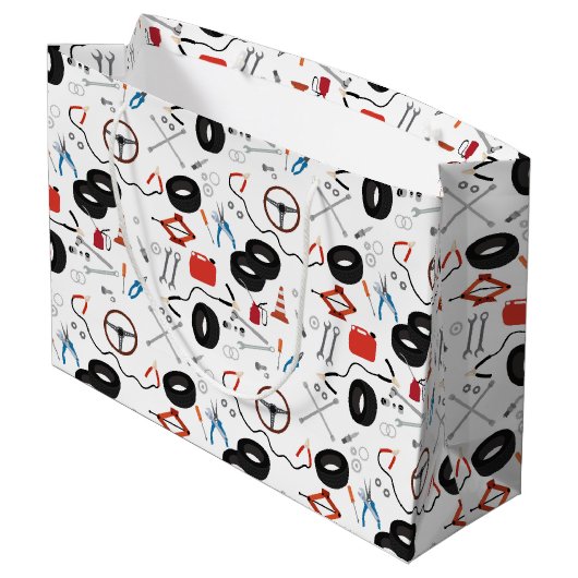 Auto Mechanic Automotive Tools Groot Cadeauzakje (Achterkant Gekanteld)