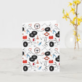 Auto Mechanic Automotive Tools Kaart (Gele Bloem)