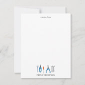 Auto Mechanic Automotive Tools Notitiekaartje (Voorkant)