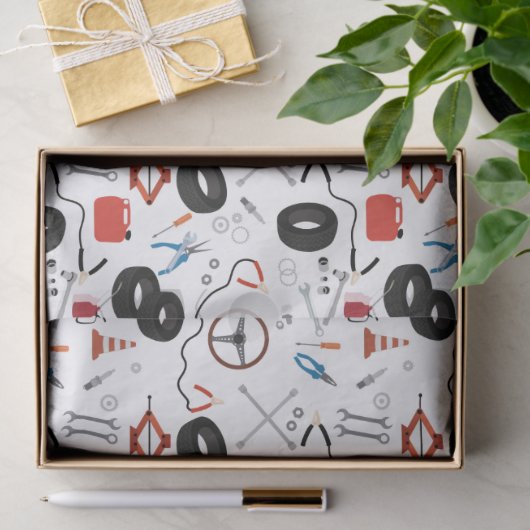 Auto Mechanic Automotive Tools Tissuepapier (Geschenk)