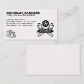 Auto Mechanic Engineers | Car Fix Repair Visitekaartje (Voorkant / Achterkant)