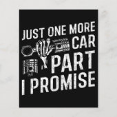 Auto Mechanic Gift Flyer (Voorkant)