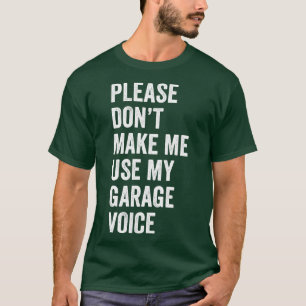 Auto Mechanic Grappige Garage Voice Fixing is Mech T-shirt
