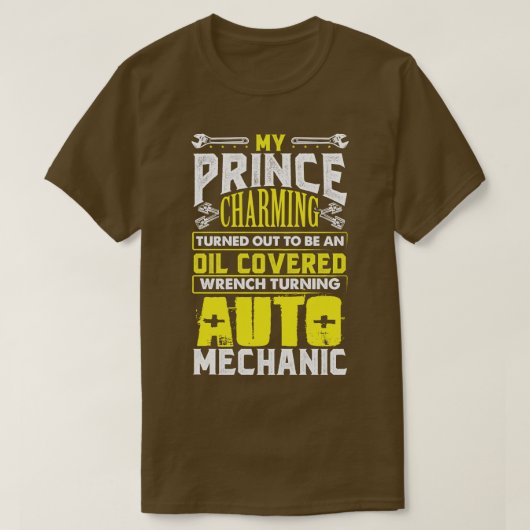 Auto Mechanic Proud Vrouw T-shirt (Design voorkant)