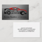 Auto Mechanic Tech | moersleutels Visitekaartje (Voorkant / Achterkant)