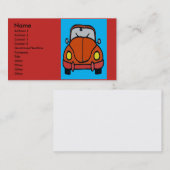 Auto Mechanic, Tekst toevoegen Visitekaartje (Voorkant / Achterkant)