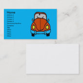 Auto Mechanic, Tekst toevoegen Visitekaartje (Voorkant / Achterkant)