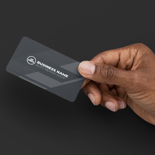 Auto Mechanica Auto Service Auto Shop Vector Moder Visitekaartje