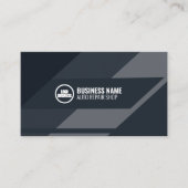 Auto Mechanica Auto Service Auto Shop Vector Moder Visitekaartje (Voorkant)