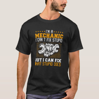 Auto Mechanics kan herstellen wat een stuiter doet T-shirt