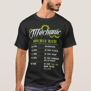 Auto Mechanisch Ontwerp Grappige Quote Meme Grafis T-shirt