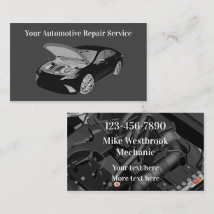 Auto-mechanisch tandwiel met dubbele kant visitekaartje