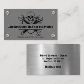 Auto Mechanische automatische reparatie Visitekaartje (Voorkant / Achterkant)