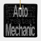Auto-mechanische extraordinaire keramisch ornament (Achterkant)