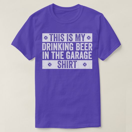 Auto Mechanische Funny Garage Fix-auto's T-shirt (Design voorkant)