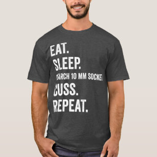 Auto Mechanische Funny Garage Fix Cars Mechanic 10 T-shirt