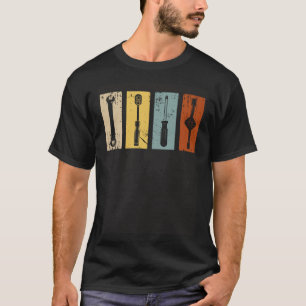 Auto Mechanische Gereedschappen Typisch Retro Craf T-shirt