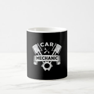 Auto Mechanische Motor Mechanica Auto Grappig Gift Koffiemok
