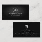 Auto-mechanische motor visitekaartje (Voorkant / Achterkant)