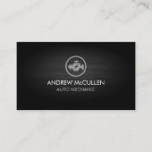 Auto-mechanische motor visitekaartje (Voorkant)