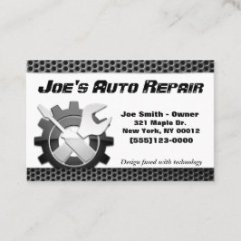 Auto-mechanische-motorreparatieservice Visitekaartje